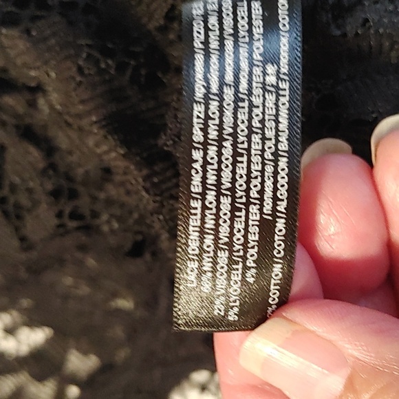 NWT Victoria Secret Bluebella Natalia Sheer Black Lace Thong Bodysuit - Picture 13 of 15